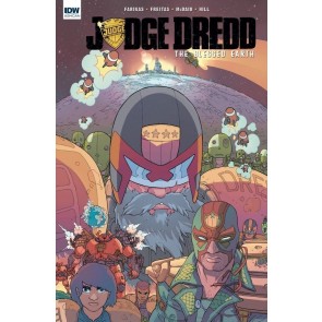 Judge Dredd: The Blessed Earth (2017) #1 VF/NM Ashcan + Regular Cover IDW 
