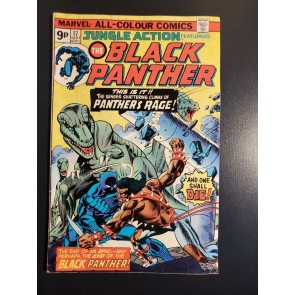 JUNGLE ACTION #17 (1975) Pence ver VG/FN 5.0 Black Panther vs. Killmonger Death|