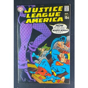 Justice League of America (1960) #75 FN+ (6.5) 1st Dinah Laurel Lance
