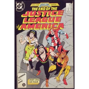 JUSTICE LEAGUE OF AMERICA #258 FN/VF DEATH OF VIBE LEGENDS X-OVER