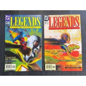 Legends of the DC Universe (1998) #'s 40 41 Complete "Lessons in Time" NM Lot