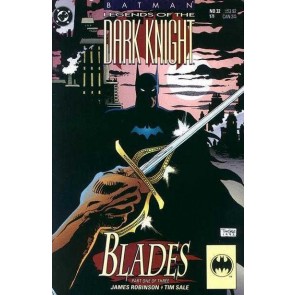Batman: LOTDK (1989) #'s 32 33 34 Complete "Blades" Lot Tim Sale