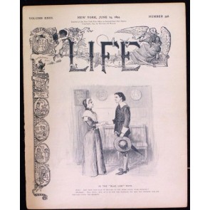 LIFE MAGAZINE #598 JUNE 14 1894