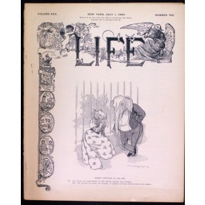 LIFE MAGAZINE #758 JULY 1 1897