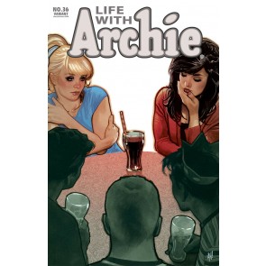 Life With Archie (2010) #36 VF/NM-NM Adam Hughes Variant Cover Death of Archie