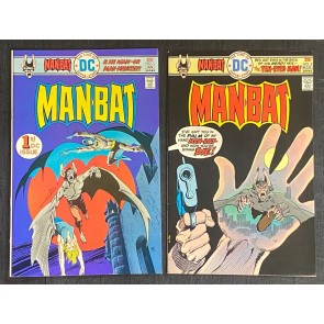 Man-Bat (1975) #'s 1 2 Complete VF/NM or Better Lot Batman Jim Aparo