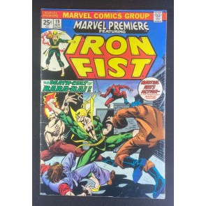 Marvel Premiere (1972) #19 VG+ (4.5) Iron Fist 1st App Colleen Wing Jim Starlin
