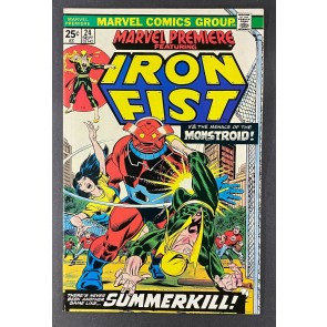 Marvel Premiere (1972) #24 NM- (9.2) Iron Fist 1st App Princess Azir Gil Kane