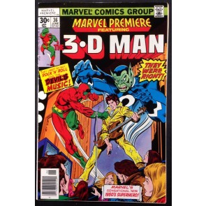 Marvel Premiere (1972) #36 FN (6.0) featuring 3-D Man 