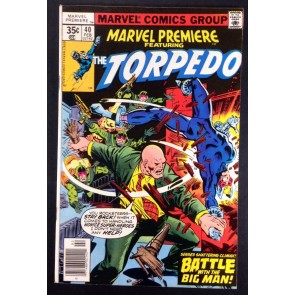 Marvel Premiere (1972) #40 FN/VF (7.0) featuring Torpedo