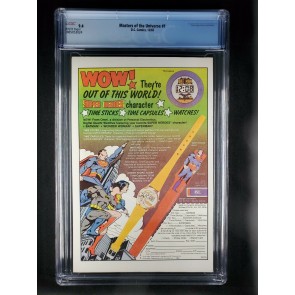Masters Of The Universe #1 (1982) CGC 9.4 NM WP DC comics UPC/Newsstand|