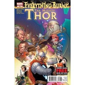 MIGHTY THOR #22 NM EVERYTHING BURNS AFTERMATH