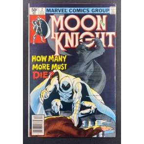 Moon Knight (1980) #2 FN+ (6.5) 1st App Skid-Row Slasher Bill Sienkiewicz Art