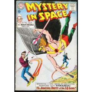 MYSTERY IN SPACE #87 VG ADAM STRANGE HAWKMAN DOUBLE FEATURE