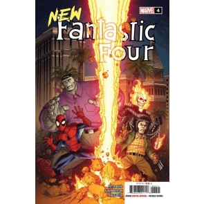 New Fantastic Four (2022) #4 VNM Nick Bradshaw Hulk Wolverine Spidey Ghost Rider