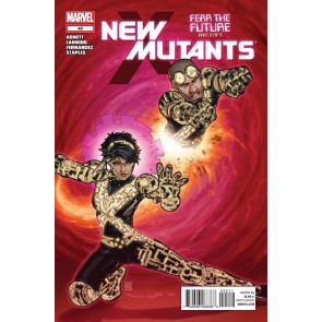 NEW MUTANTS #45 VF/NM FEAR THE FUTURE PART 2 OF 3
