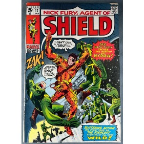 Nick Fury, Agent of SHIELD (1968) #17 FN (6.0) 52-Pages