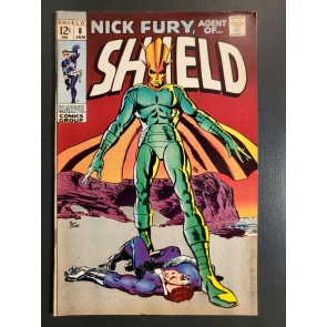 Nick Fury Agent of Shield #8 (1969) VF- 7.5 Supremus cover Steranko art|