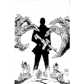 Nocterra (2021) #5 VF/NM 1:10 Tony Daniel Black & White Variant Image Comics