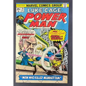 Power Man (1974) #28 NM- (9.2) Luke Cage 1st App Cockroach Hamilton Gil Kane Art