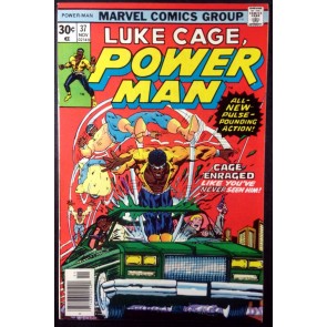 Power Man (1974) #37 VF (8.0) Luke Cage Hero for Hire 