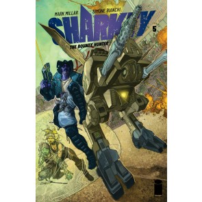 Sharkey the Bounty Hunter (2019) #5 VF/NM Simone Bianchi Cover Image Netflix