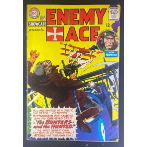 Showcase (1956) #58 VG+ (4.5) 2nd Enemy Ace Joe Kubert Cover and Art