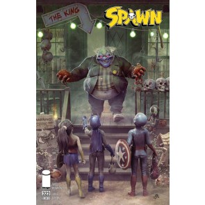 Spawn (1992) #323 NM Björn Barends Clown Trick or Treat Variant Image Comics