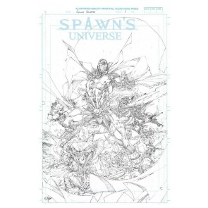 Spawn's Universe (2021) #1 VF/NM-NM 1:50 Booth Retailer Incentive Sketch Cover