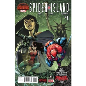 Spider-Island (2015) #1 of 5 VF Humberto Ramos Cover Secret Wars