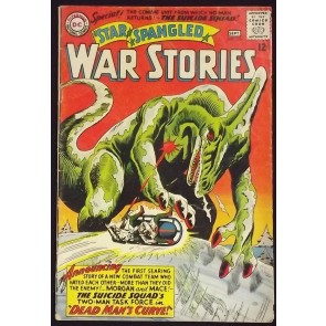 STAR SPANGLED WAR STORIES #116 GD+ DINOSAUR COVER