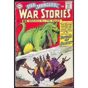STAR SPANGLED WAR STORIES #122 VG/FN DINOSAUR COVER AND STORY