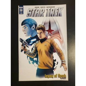 STAR TREK #58 SUB (2016) NM, Alberto Silva Variant Sub Cover, IDW Comics|