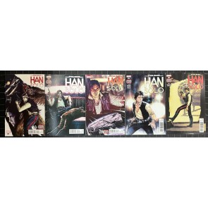 Star Wars: Han Solo (2016) #'s 1 2 3 4 5 Complete VF/NM (9.0) Lot