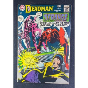 Strange Adventures (1950) #214 VF- (7.5) Neal Adams Cover and Art Deadman