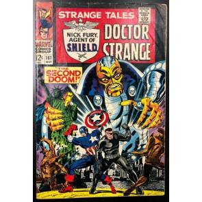 Strange Tales (1951) #161 VG (4.0) Nick Fury Captain America