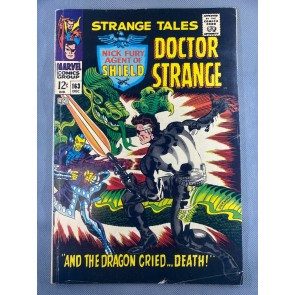 Strange Tales (1951) #163 VG/FN (5.0) Nick Fury Yellow Claw Jim Steranko