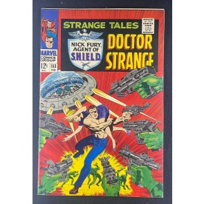 Strange Tales (1951) #153 VF- (7.5) Jim Steranko Cover and Art Nick Fury Hydra