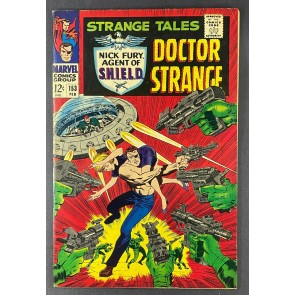 Strange Tales (1951) #153 FN (6.0) Nick Fury Jim Steranko Cover Art