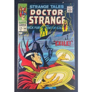 Strange Tales (1951) #168 VG/FN (5.0) Last Doctor Strange Nick Fury Yandroth App