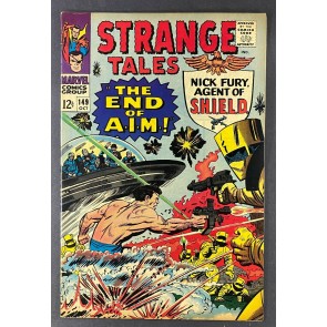 Strange Tales (1951) #149 VF (8.0) S.H.I.E.L.D. Nick Fury Jack Kirby Art