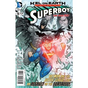 Superboy (2011) #16 VF/NM H'el on Earth Justice League & The Batman Appearance