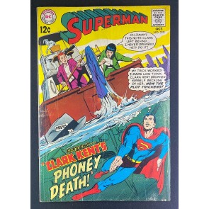 Superman (1939) #210 VG (4.0) Neal Adams Cover