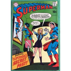 Superman (1939) #218 VG+ (4.5) Brainiac 5 appearance