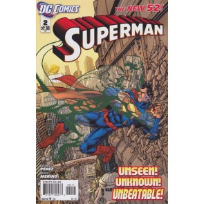 Superman (2011) #2 VF/NM 1st Printing The New 52!