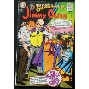 SUPERMAN'S PAL JIMMY OLSEN #117 VG+ NEAL ADAMS COVER