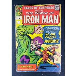 Tales of Suspense (1959) #55 GD- (1.8) Mandarin Jack Kirby Don Heck