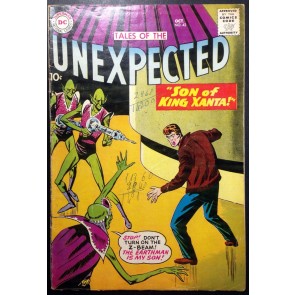 Tales of the Unexpected (1956) #42 VG- (3.5) Space Ranger story