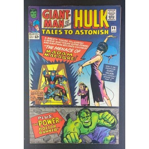 Tales to Astonish (1959) #66 FN- (5.5) Giant-Man Hulk 1st App Madam Macabre