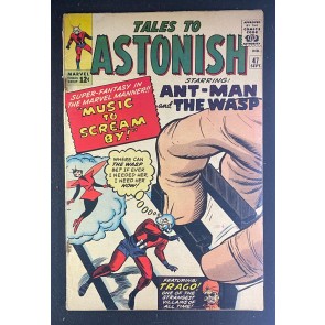 Tales to Astonish (1959) #47 GD (2.0) Ant-Man Jack Kirby 1st Appearance Targo